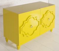 Marrakesh Credenza in Chartreuse